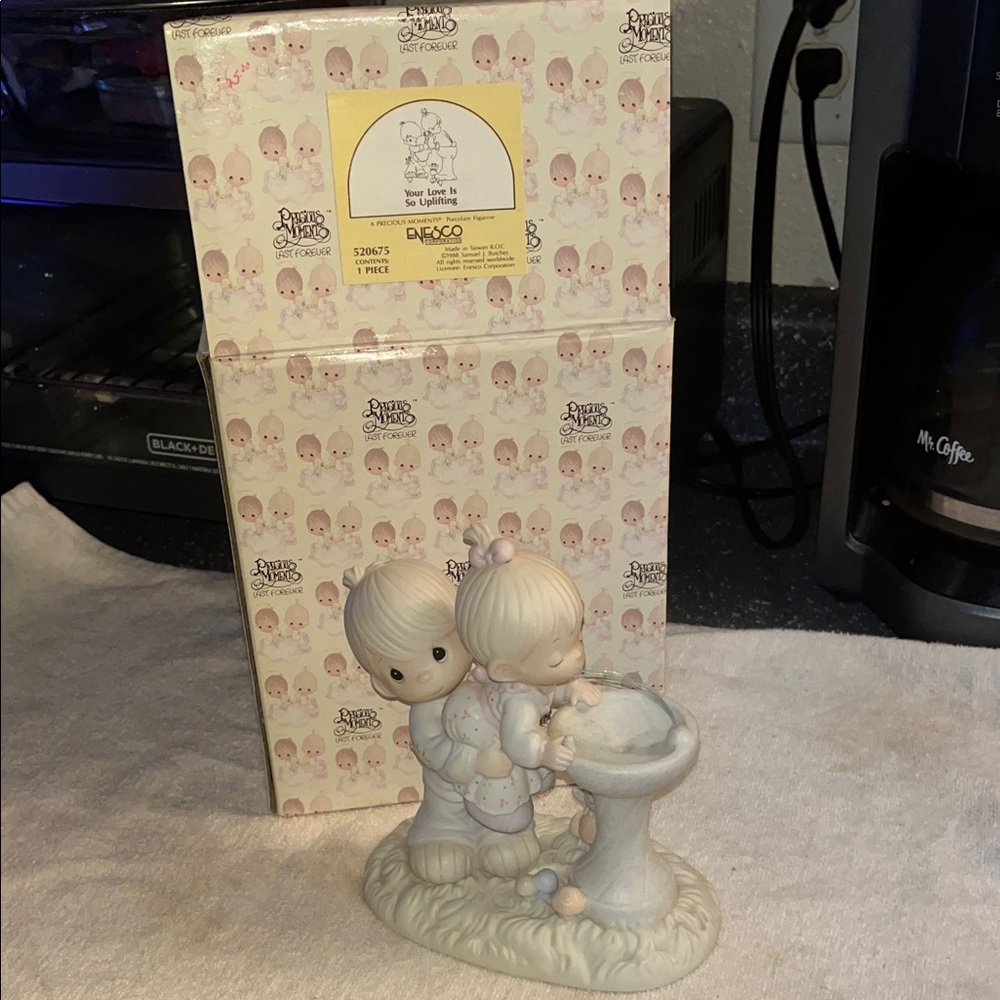 Precious Moments “Your Love Is So Uplifting” Figurine, Comes With Original Box